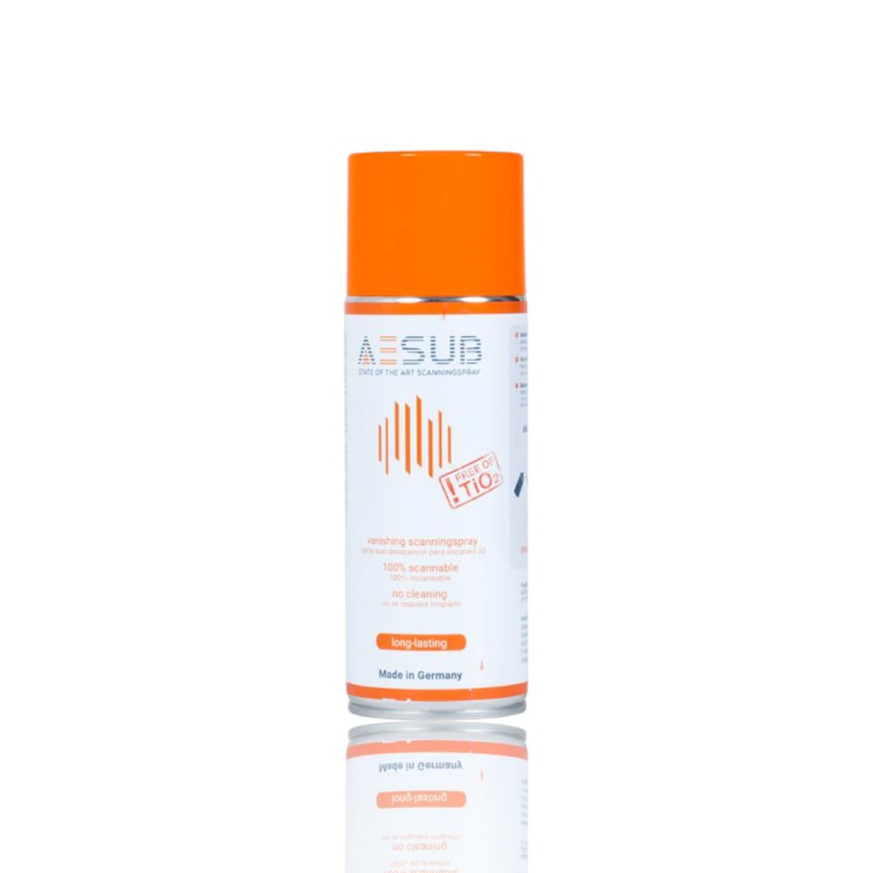 Spray para digitalização Scanner 3D Anti-reflexo laser 400ml Orange - AESUB