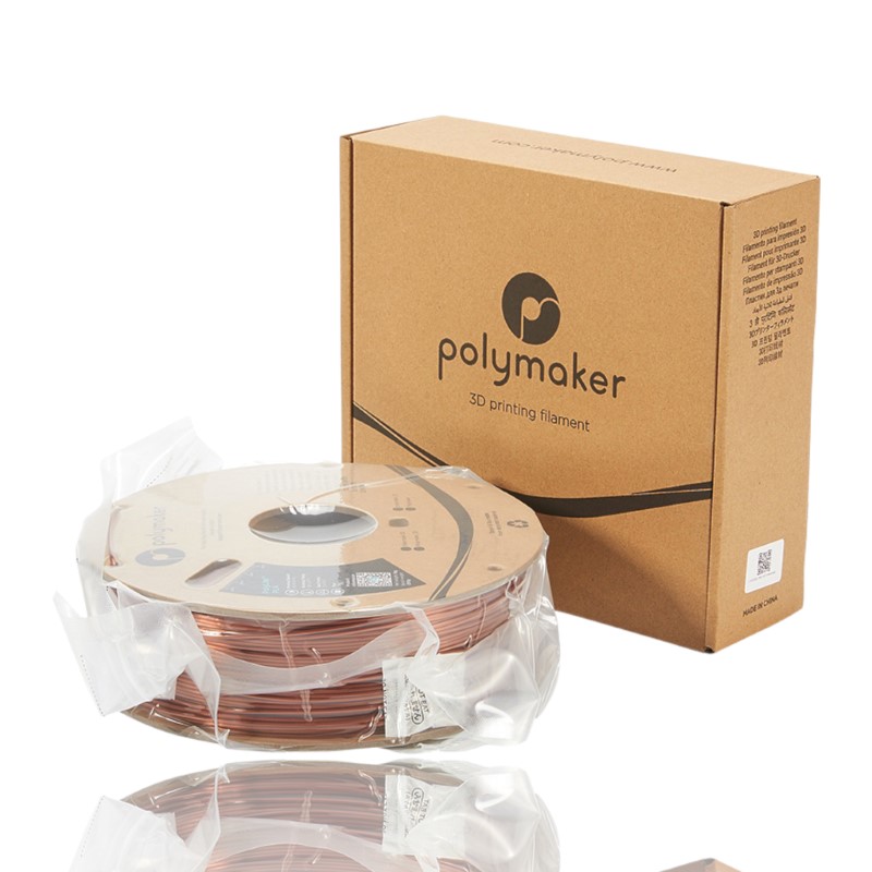 PLA PolyLite™ Silk 1kg Bronze - Polymaker – LINHA ANTIGA (Consultar Descrição) - Image 4