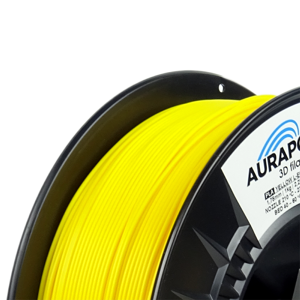 PLA 1kg Yellow L-EGO - Aurapol - Image 2