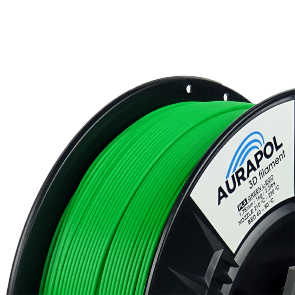 PLA HT110 1kg Green - Aurapol - Image 2