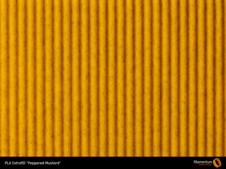 PLA 750g Extrafill Peppered Mustard - Fillamentum - Image 2
