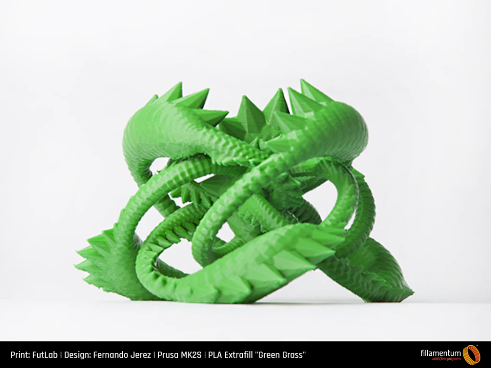 PLA 750g Extrafill Green Grass - Fillamentum - Image 7