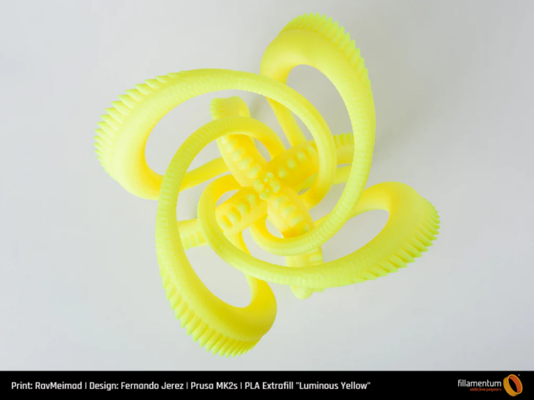 PLA 750g Extrafill Luminous Yellow - Fillamentum - Image 6