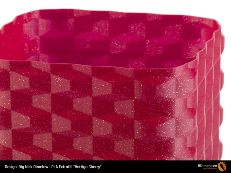 PLA 750g Extrafill Vertigo Cherry - Fillamentum - Image 11