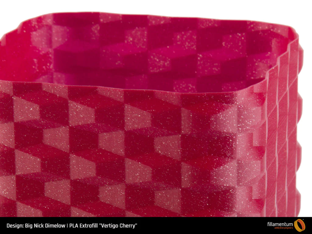 PLA 750g Extrafill Vertigo Cherry - Fillamentum - Image 11