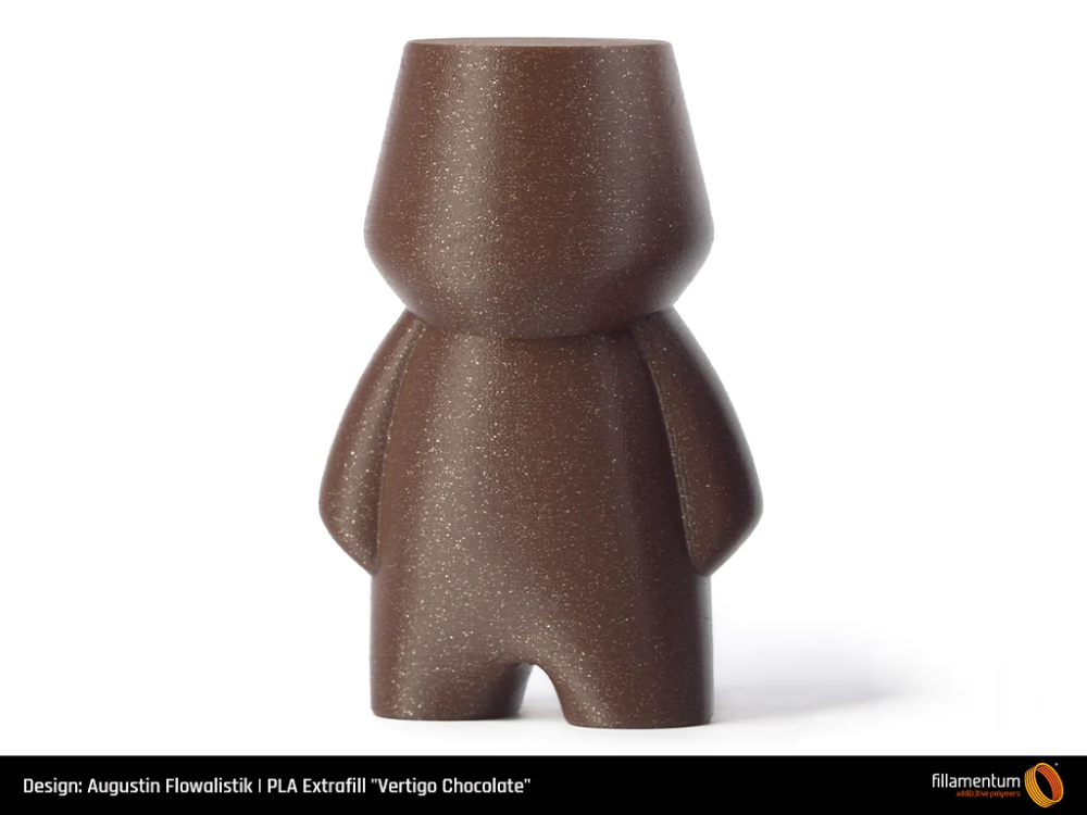 PLA 750g Extrafill Vertigo Chocolate - Fillamentum - Image 4