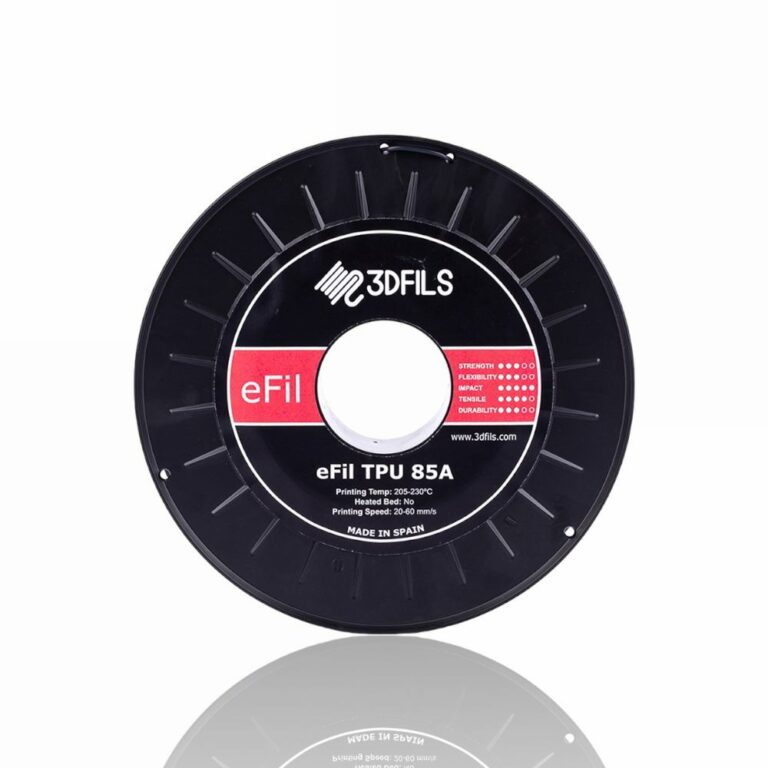 eFil TPU 85A 1kg Black - 3DFILS - Image 3