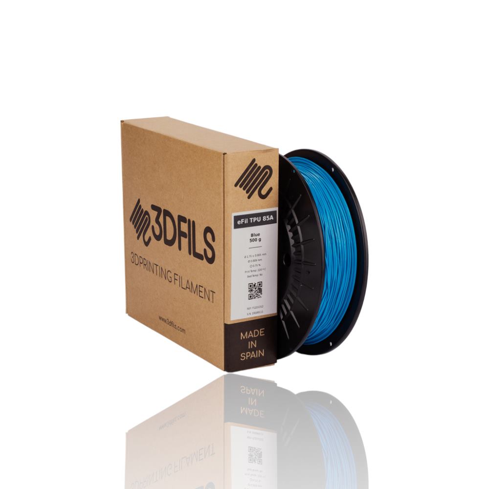 TPU85A BLUE Portugal Espana Evolt Impressao 3D