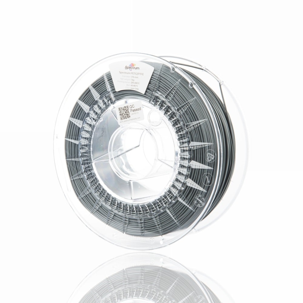 petg ptfe spectrum 2 evolt portugal espana filamento impressao 3d iron grey