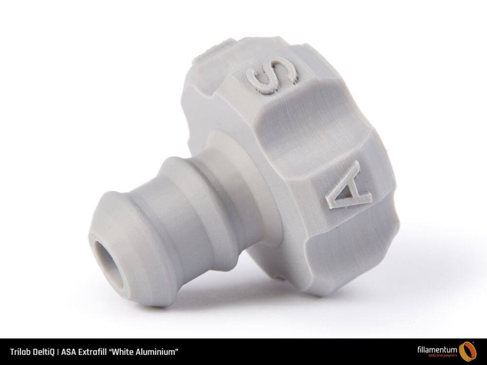750g ASA Extrafill White Aluminium - Fillamentum - Image 2