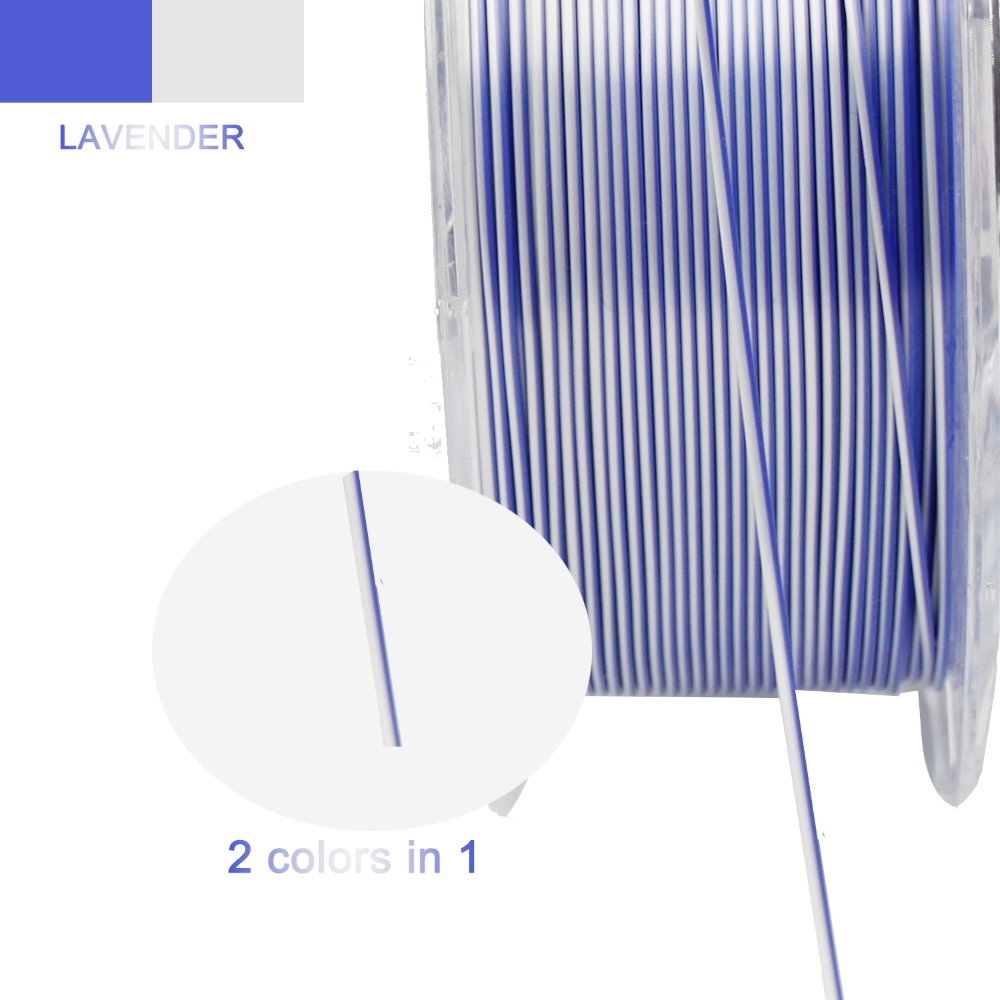 R3D Dual PLA evolt portugal espana filamento impressao 3d Lavender