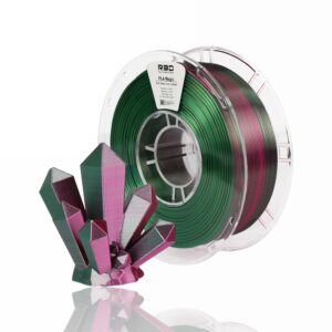 R3D Dual PLA evolt portugal espana filamento impressao 3d rose red green