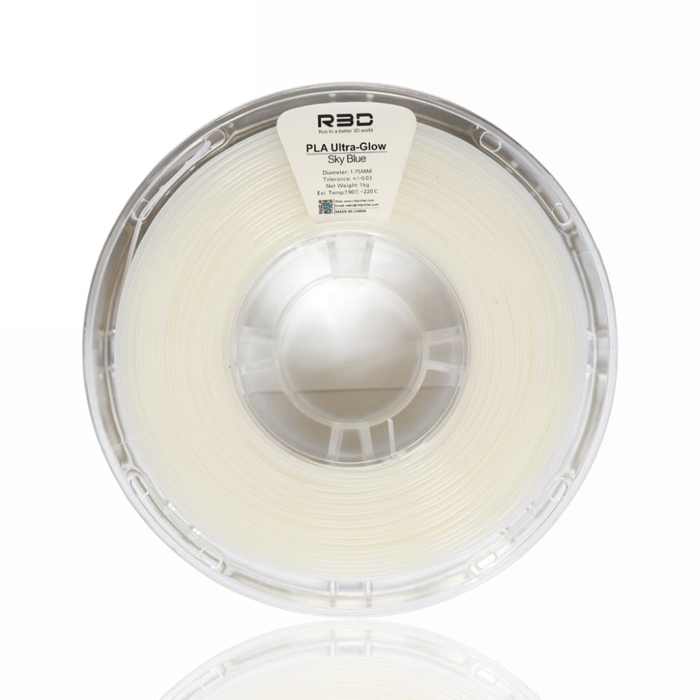R3D ultra Glow evolt portugal espana filamento impressao 3d blue