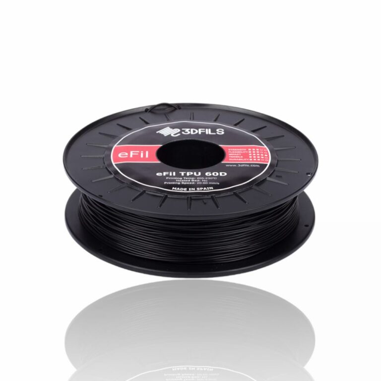 eFil TPU 60D 1kg Black - 3DFILS - Image 2