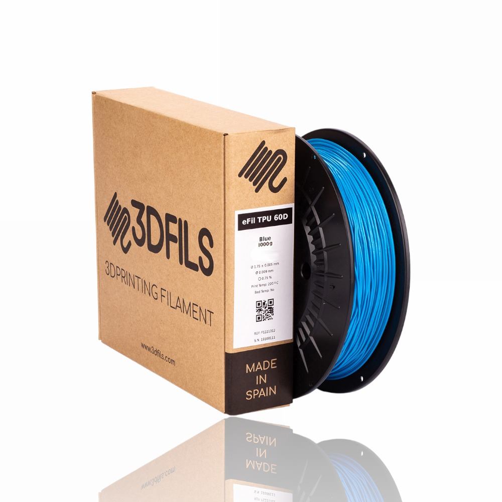 TPU60 BLUE Portugal Espana Evolt Impressao 3D