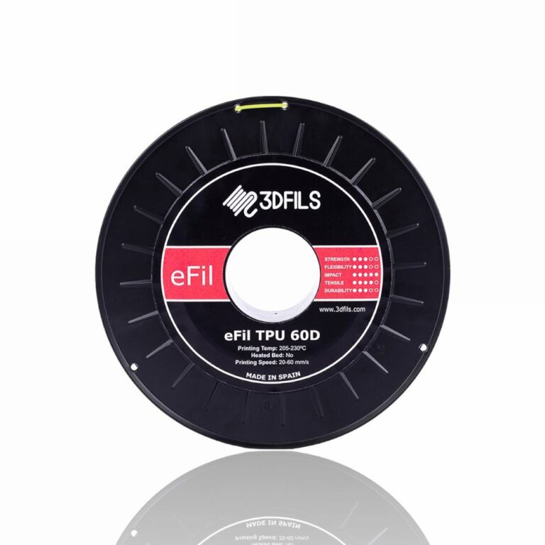eFil TPU 60D 1kg Lime - 3DFILS - Image 3