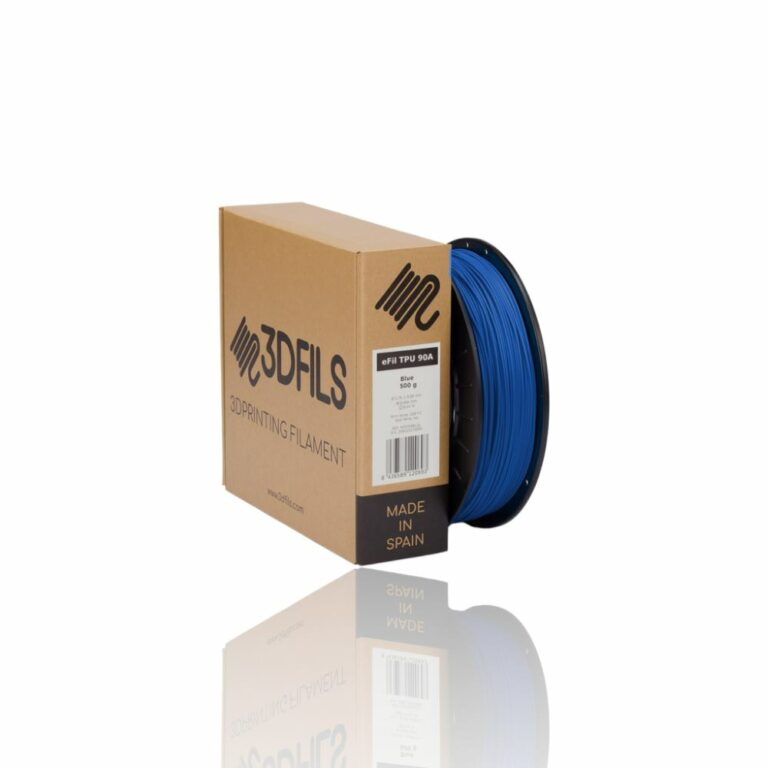 TPU90A BLUE Portugal Espana Evolt Impressao 3D