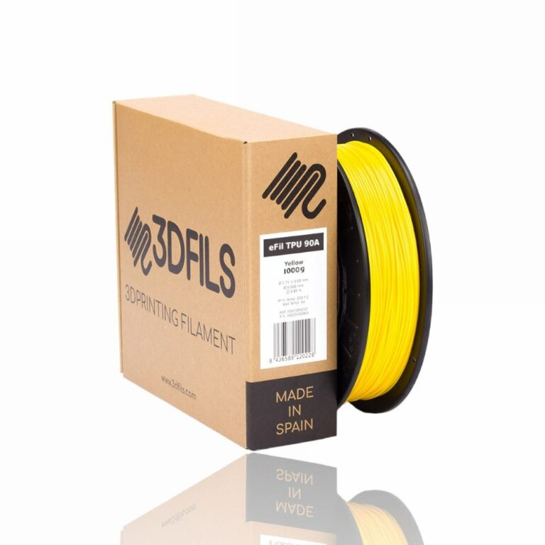 TPU90A YELLOW Portugal Espana Evolt Impressao 3D