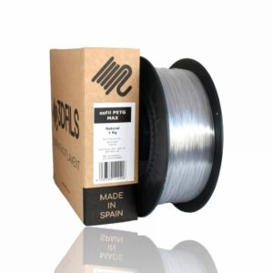 filamento petg transparente Portugal Espana Evolt Impressao 3D