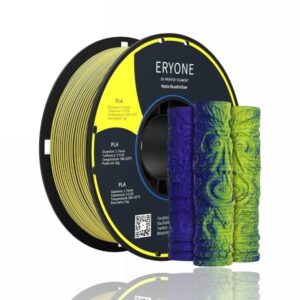 pla matte eryone evolt portugal espana filamento impressao 3d blue yellow