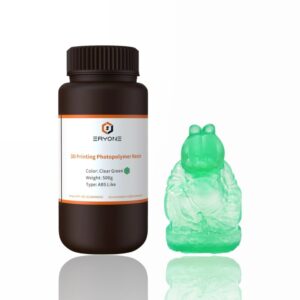 eryone resin abs 500 evolt portugal espana filamento impressao 3d clear green