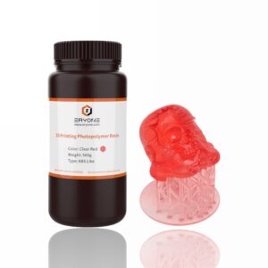 eryone resin abs clear red 500 evolt portugal espana filamento impressao 3d