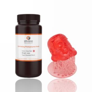 eryone resina standard clear red 500g evolt portugal espana filamento impressao 3d