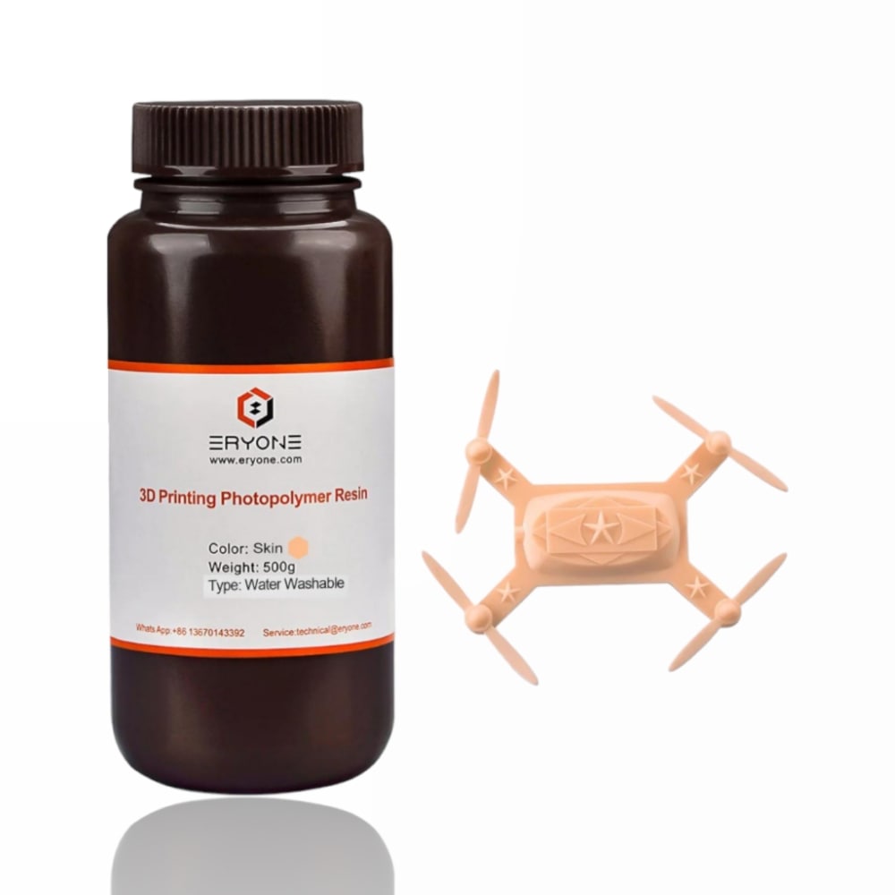 resin water washable skin color eryone 500g evolt portugal espana filamento impressao 3d
