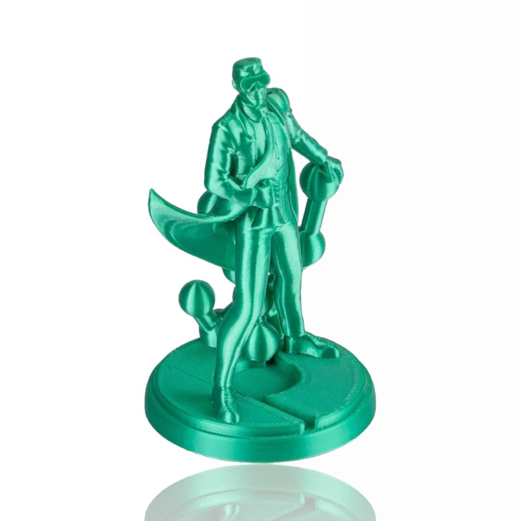 PolyLite Silk PLA green evolt portugal espana filamento impressao 3d