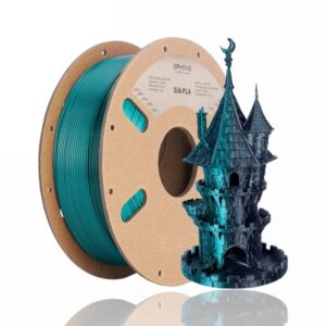 pla dual color black dark green evolt portugal espana filamento impressao 3d