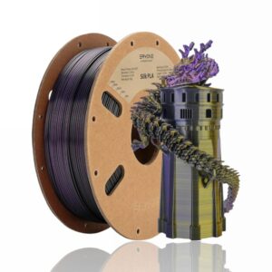 pla tricolor black gold purple eryone evolt portugal espana filamento impressao 3d