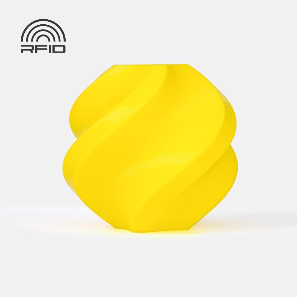 PLA Tough Yellow bambu lab evolt portugal espana filamento impressao 3d