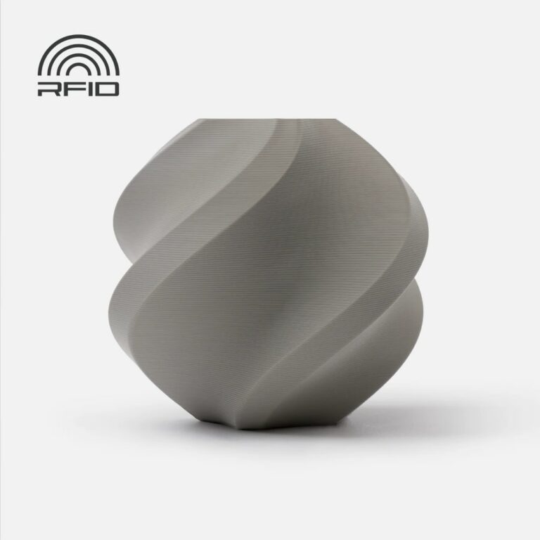 PLA Basic Gray bambu lab evolt portugal espana filamento impressao 3d