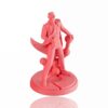 PolyTerra Dual PLA 1.75mm 1kg Flamingo Pink Red evolt portugal espana filamento impressao 3d