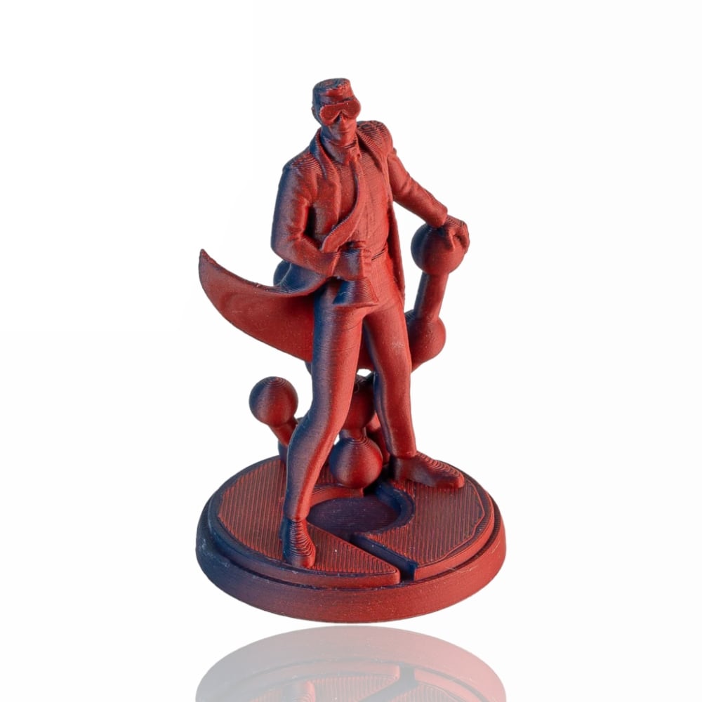 PolyTerra Dual PLA 1.75mm 1kg Mixed Berries Red Dark Blue evolt portugal espana filamento impressao 3d