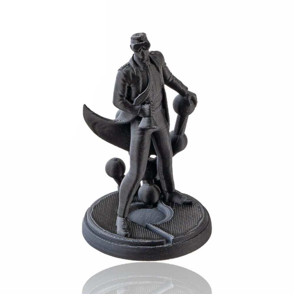 PolyTerra Dual PLA 1.75mm 1kg Shadow Black White Black evolt portugal espana filamento impressao 3d