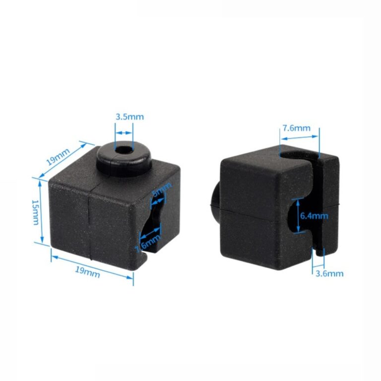E3d v5 silicone case black evolt portugal espana filamento impressao 3d