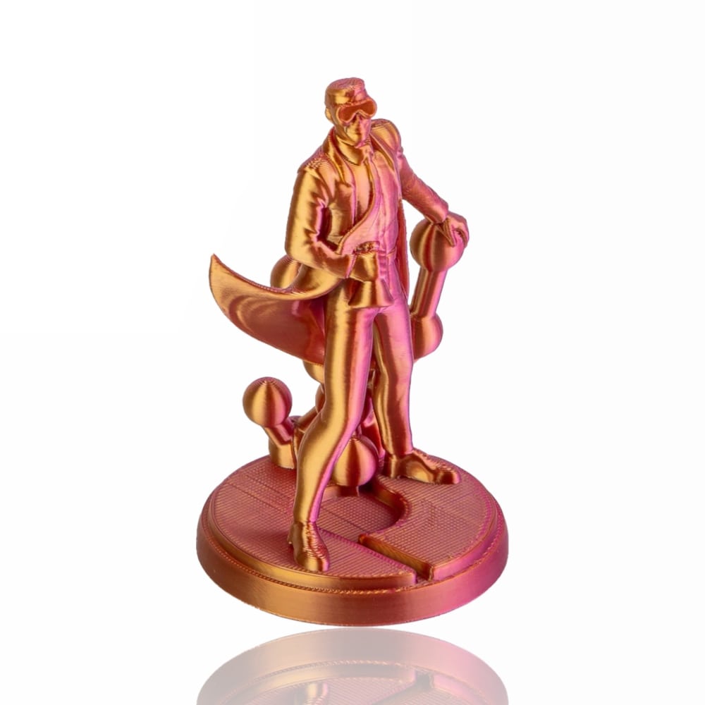 PolyLite Dual Silk PLA 1.75mm 1kg banquet Silk evolt portugal espana filamento impressao 3d