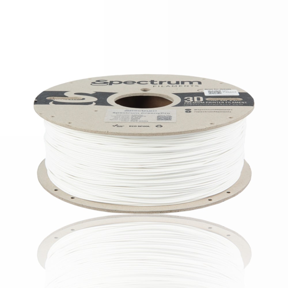 greenypro light pure white portugal espana filamento impressao 3d