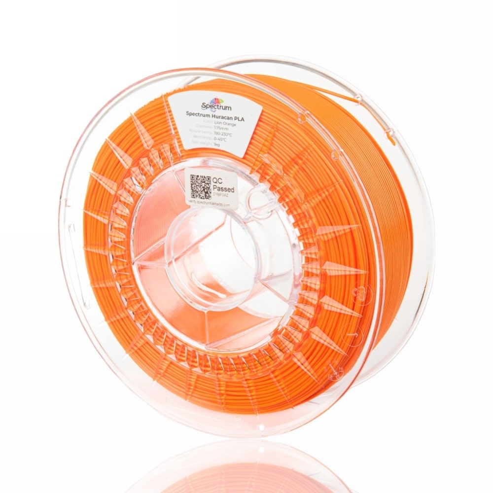 huracan pla lion orange evolt portugal espana filamento impressao 3d