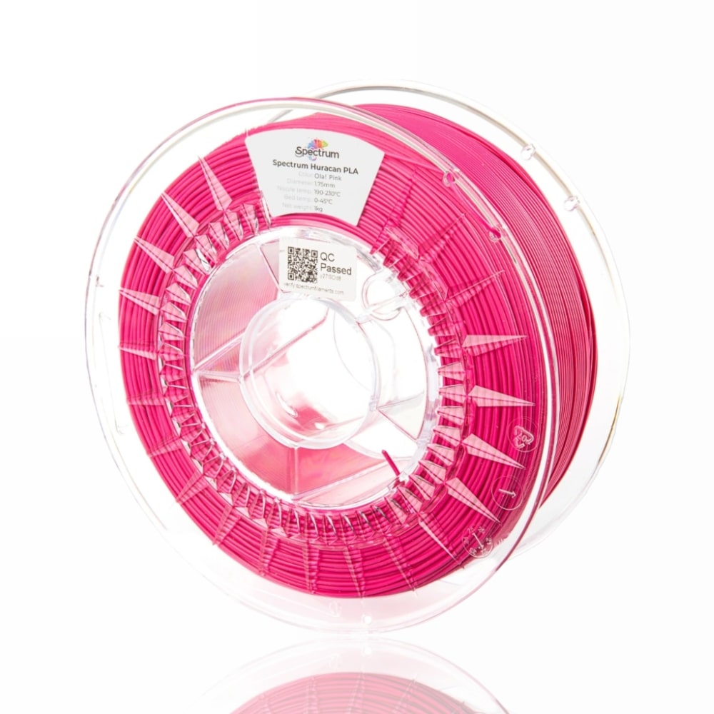 huracan pla ola pink evolt portugal espana filamento impressao 3d