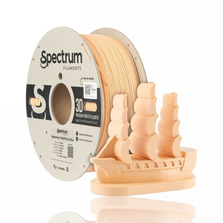 pla pastello apricot orange evolt portugal espana filamento impressao 3d