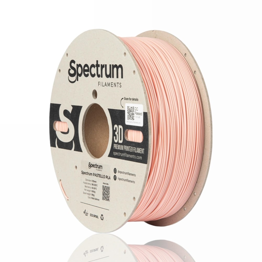 pla pastello pale salmon evolt portugal espana filamento impressao 3d