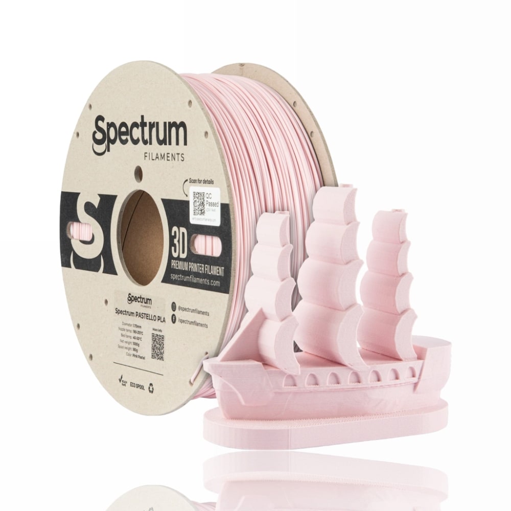pla pastello pink pastel evolt portugal espana filamento impressao 3d