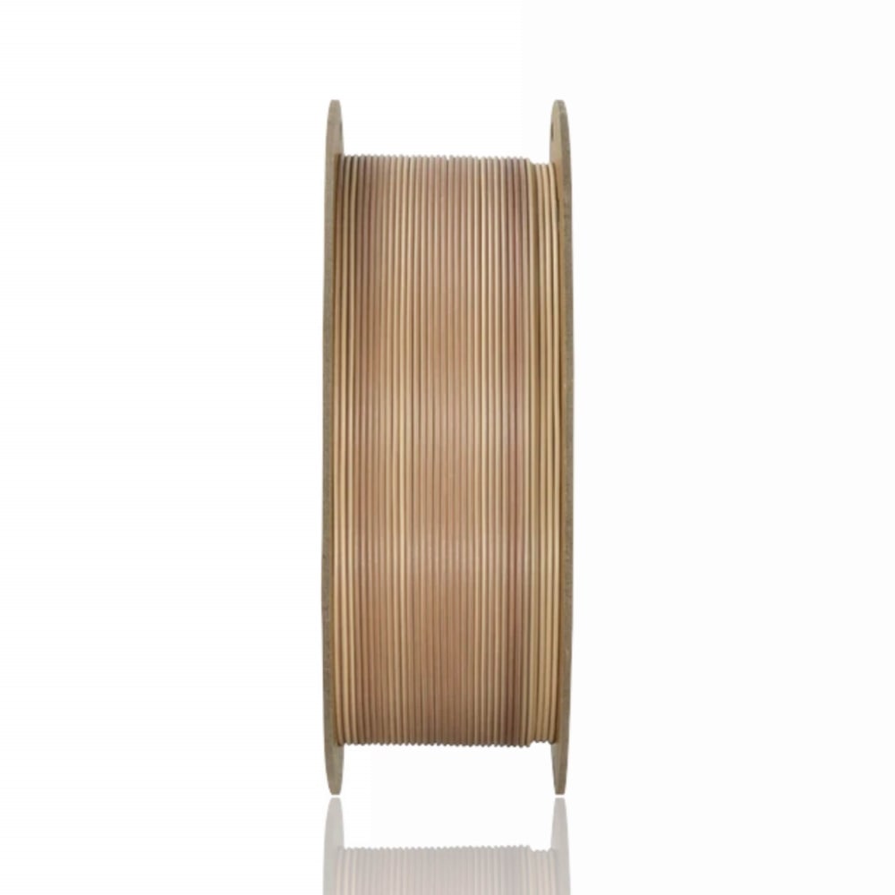 pla polyterra dual gradient wood polymaker evolt portugal espana filamento impressao 3d