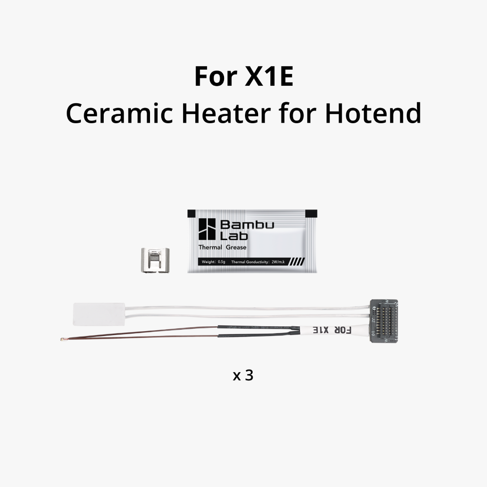 ceramic heater hotend bambu lab fah017 evolt portugal espana filamento impressao 3d