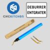 Deburrer 3 blades cnc 2 evolt portugal espana filamento impressao 3d