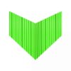 NOCTUO PET-G radioactive green 1.75 750 evolt portugal espana filamento impressao 3d