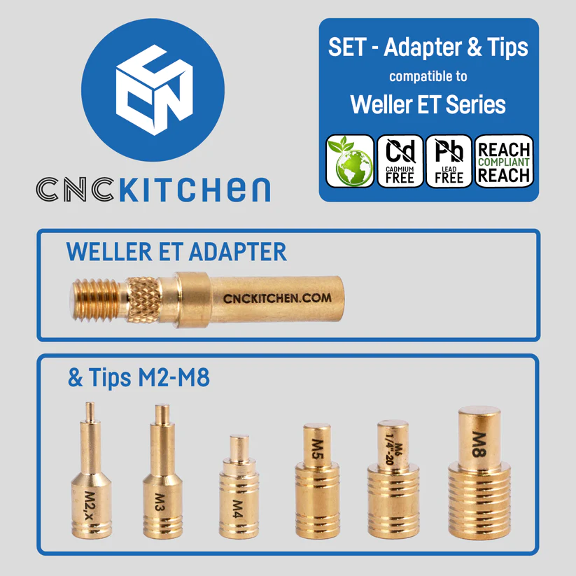 Weller ET SET cnc kitchen