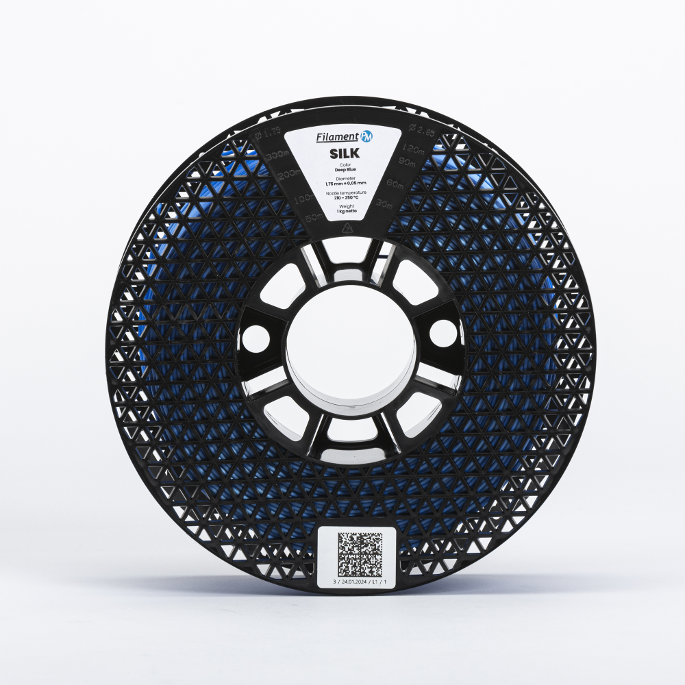 PLA Silk 1kg Deep Blue - Filament PM - Image 4